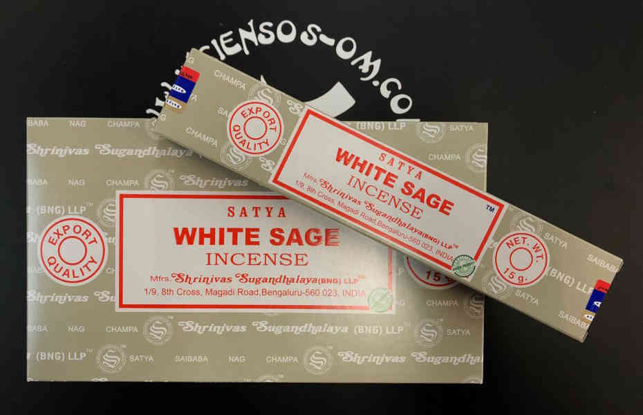 Incienso White Sage Salvia Blanca Satya